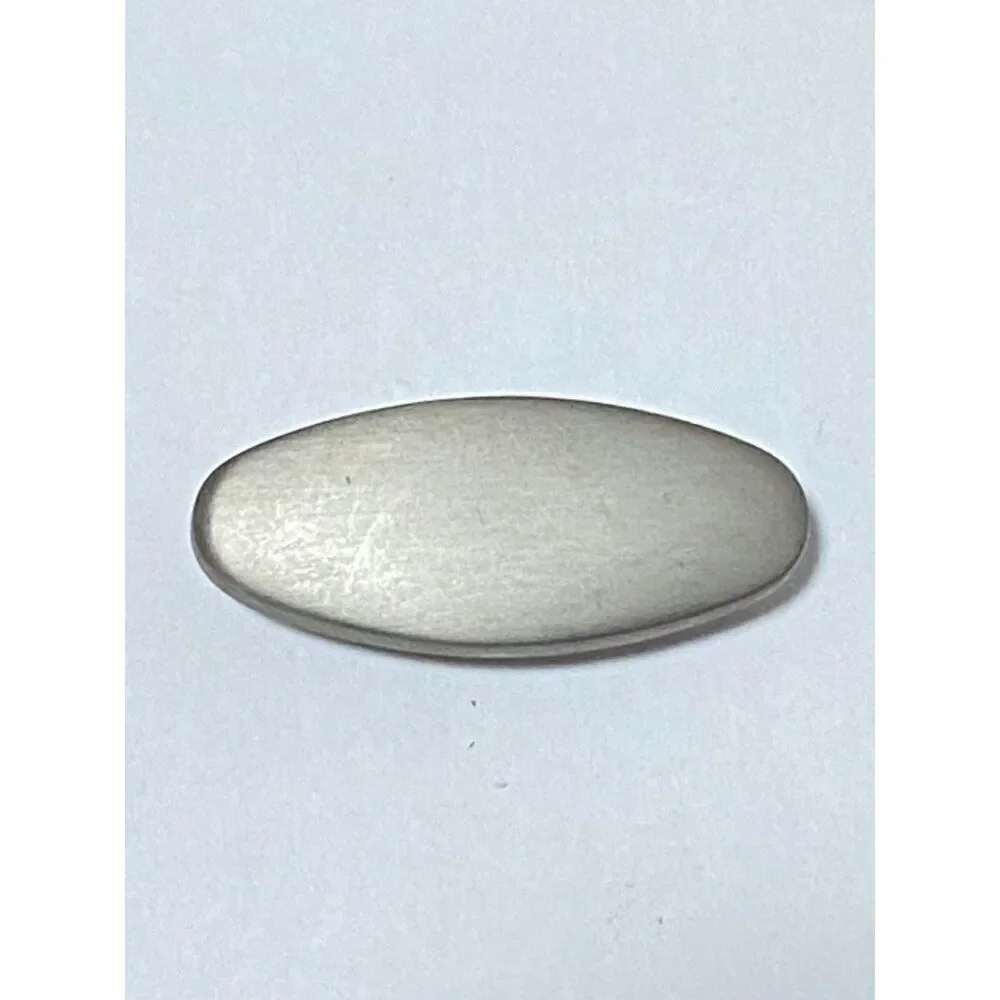 Oval Drawer Door Pull Cabinet Knob Stainless Steel Modern